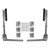 Extreme Max 3005.2184 Adjustable Roller Guide-On System