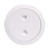 Beckson 6 Non-Skid Screw-Out Deck Plate - White