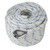 Extreme Max 3006.2532 BoatTector Double Braid Nylon Anchor Line with Thimble - 5/8 x 200, White with Blue Tracer