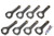 BBC Billet Connecting Rod Set 6.700