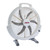 Extreme Max 1229.4089 Rechargeable AC/DC 12 Volt Box Fan with Lithium Battery for RV, Camping, Travel â€“ 12