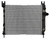 CSF 00-02 Dodge Dakota 2.5L OEM Plastic Radiator