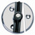 PERK BUTTON DOOR W/SPRING PERKO 1216DP0CHR
