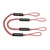 Extreme Max 3006.2747 BoatTector Bungee Dock Line Value 2-Pack - 5, Red/White