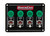 Accessory Panel 4 Switch w/Pilot Weatherproof