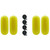 Extreme Max 3006.8521.4 BoatTector HTM Inflatable Fender Value 4-Pack - 10 x 27, Neon Yellow