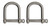 Extreme Max 3006.8228.2 BoatTector Stainless Steel Wide D Shackle - 5/16, 2-Pack