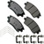 AKEBONO BRAKES ACT1847 PROACT PADS