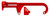 4500 Throttle Cable Brkt GM & Morse - Red