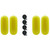 Extreme Max 3006.7733.4 BoatTector HTM Inflatable Fender Value 4-Pack - 8.5 x 20, Neon Yellow