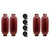 Extreme Max 3006.8564.4 BoatTector Inflatable Fender Value 4-Pack - 10 x 30, Cranberry