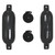 Extreme Max 3006.7204 BoatTector Inflatable Fender Value 2-Pack - 6.5 x 22, Black