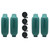 Extreme Max 3006.8547.4 BoatTector Inflatable Fender Value 4-Pack - 10 x 30, Forest Green