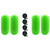 Extreme Max 3006.7721.4 BoatTector HTM Inflatable Fender Value 4-Pack - 6.5 x 15, Neon Green