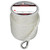 Extreme Max 3006.2303 BoatTector Twisted Nylon Anchor Line with Thimble - 1/2 x 150, White