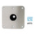 Attwood 69773 Snap-Lock 1.77 Base Plate - 7 x 7 Stainless Steel