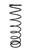 Eibach Platinum Rear Spring Length - 18in Diameter - 5.0 OD Rate - 75lbs/in