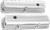 Chrome Steel Valve Cover Ford 353-428 Pair