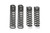 Fabtech 07-18 Jeep JK 4WD 4-Door 5in Front & Rear Long Travel Coil Spring Kit