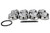 JE Pistons 502BBC OPEN CHAM DOM Set of 8 Pistons