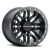 Raceline RCLA91B-57037-52 BL RYNO BLACK W/BLACK RING 15X7 4X137 (5+2)