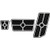 BILLET SPEC 198625 PEDAL KIT UNIVERSAL BLACK