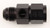 #8 to #8 Fem Fuel Press Adapter w/ 1/8 NPT Port