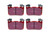 EBC 2017+ Kia Stinger 3.3L Twin Turbo Redstuff Front Brake Pads