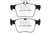EBC 14-20 Audi S3 2.0 Turbo Redstuff Rear Brake Pads