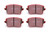EBC 11 Audi A6 2.0 Turbo Redstuff Rear Brake Pads