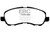 EBC 11-14 Chrysler 200 2.4 Redstuff Front Brake Pads