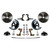 Leed Brakes LEEFC1002SM SPINDLE KIT WITH PLAIN ROTORS AND ZINC PLATED CALIPERS