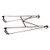 50in Pro Wheelie Bars - Black