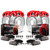 Powerstop PSBKC6268 Z23 EVOLUTION SPORT BRAKE UPGRADE KIT WITH CALIPERS