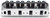 Edelbrock Single Victor Jr 289-351W-Flat Tap Head