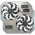 Flex-A-Lite FLX104641 FAN ELECTRIC 15IN DUAL SHROUDED PULLER W/ VARIABLE SPEED CONTROL 0309 DODGE CU