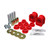 Energy Suspension 05-07 Ford Mustang Red Rear Sway Bar Frame Bushings (Must Reuse All Metal Parts)