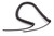 2-Lead 6ft Stretch Cord Black