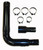 Pypes Performance Exhaust PYPSTD006B 5 SINGLE STACK KITBLACK