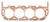 SCE Gaskets SCES135280 CHEVROLET BB MK4 4.520 X .080 ICS TITAN COPPER HD GSKT