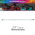XK Glow XKGXK-4P-T-24 24IN MULTI COLOR LED TUBE&7 COLOR SERIES