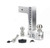 Weigh Safe WSFWS10-3-KA WEIGH SAFE 10 DROP HITCH W/ 3 SHANK KEYED ALIKE WS05 INCLUDED