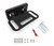 HD MEGA HITCH STEP 2 AND 2 1/2 IN RECEIVERSWITH LED LIGHT BLACK POWDER COAT SOL