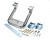Carr CAR102522-1 HOOP II  XM3 POLISHED SINGLE STEP