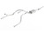 Borla Exhaust BRL140717 1418 SILV/SIERRA 1500 5.3L V8 AT/MT 2&4W WB 2.75IN STYPE