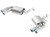 Borla Exhaust BRL11920 1616 CAMARO SS 6.2L V8 2.75IN/2.50IN STYPE D RD RL AC SR TIP: 4.0IN RD X 6.25 W/O DUAL MODE VALVES