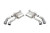 CORSA Performance cor14789 Corsa 16-20 Chevrolet Camaro SS/ZL1 6.2L V8 Polished Xtreme Axle-Back Exhaust (w/ Factory NPP Valve)