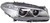 1414 BMW 528I/M5 RH XENON HEADLAMP ASSEMBLY