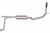 Gibson gib12213 Gibson 04-10 Infiniti QX56 Base 5.6L 3in Cat-Back Single Exhaust - Aluminized