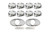 GM LS Piston Set 4.010 Bore -19.7cc